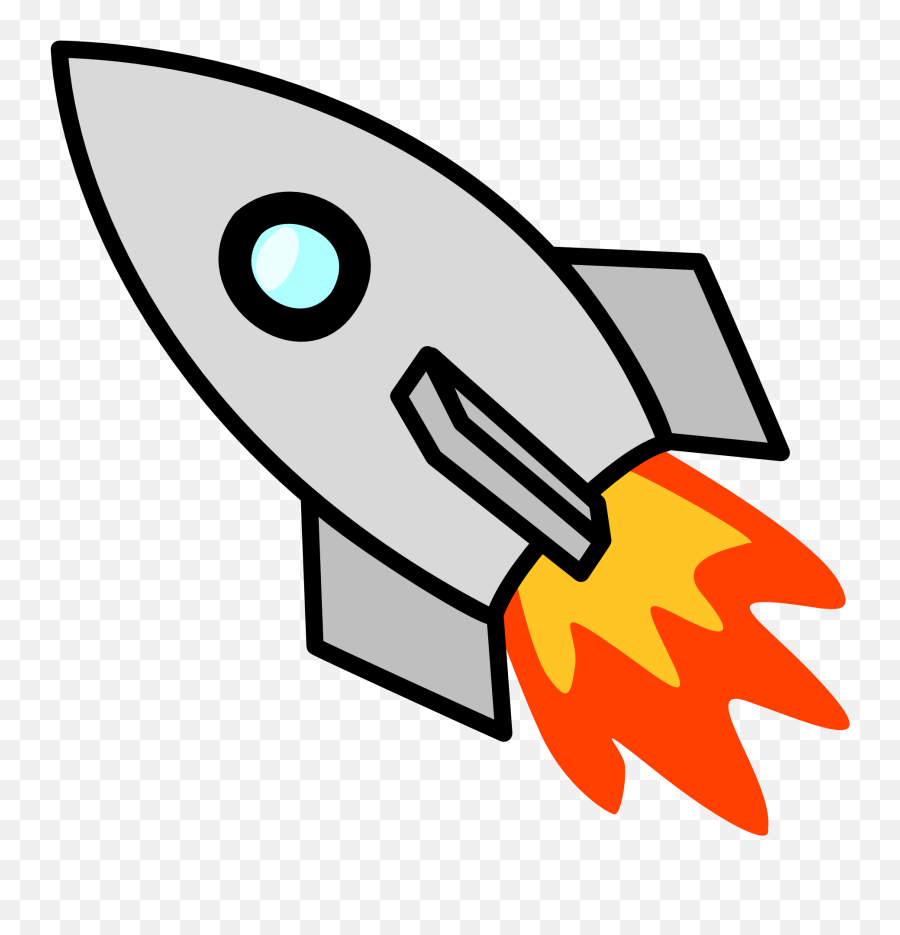 Transparent Rocket Clipart - Transparent Background Spaceship Clipart Emoji,Rocket Ship Emoji