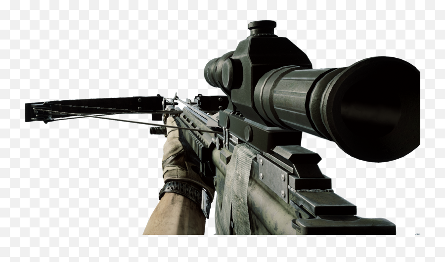 Gun Firearm Rifle Sniper Rifle Assault - Battlefield Crossbow Emoji,Sniper Rifle Emoji