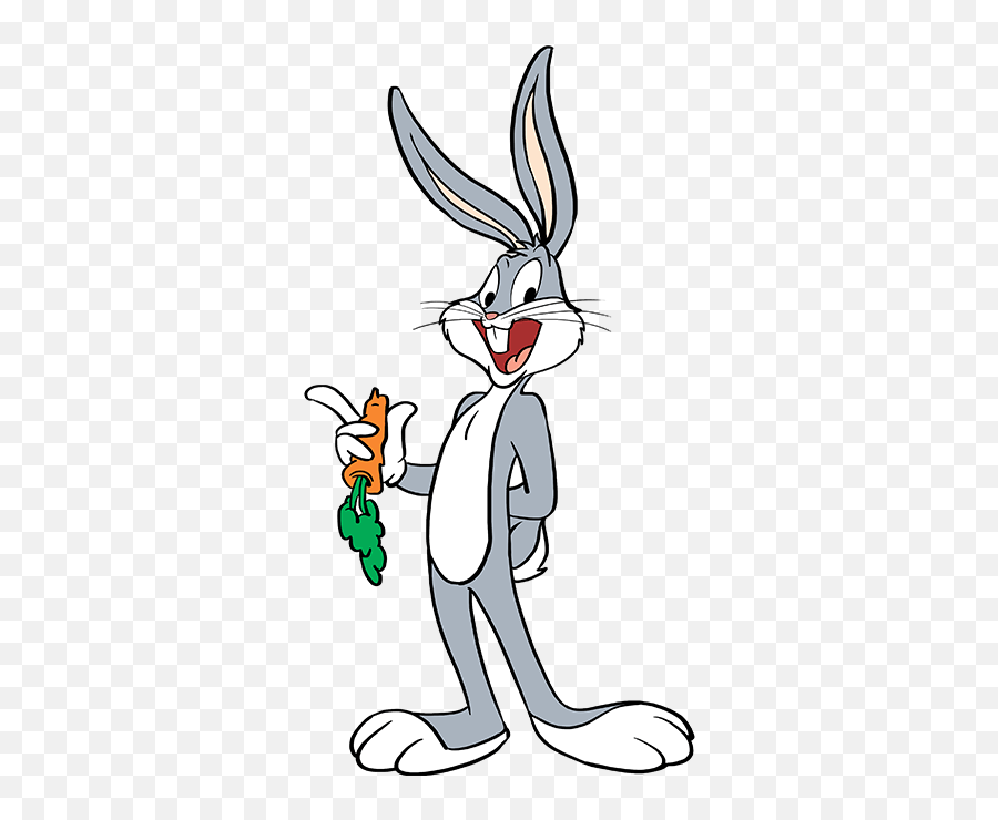 How To Draw Bugs Bunny - Cartoon Drawing Bugs Bunny Emoji,Bugs Bunny Emoji