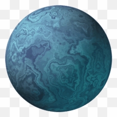 Blue Planet Stickers For Android Ios - Planet Animated Gif Transparent Emoji,Planets Emoji