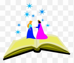 Fantasyland Vector Clipart Image - Story Book Free Emoji