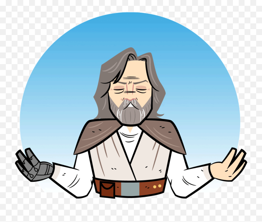 The Last Jedi - Star Wars Emoji Gif,Star Wars Emoji