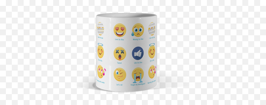 Bjj Belt Stripes In American Flag Mug By Thientd87 Design By - Smiley Emoji,Emoticons P