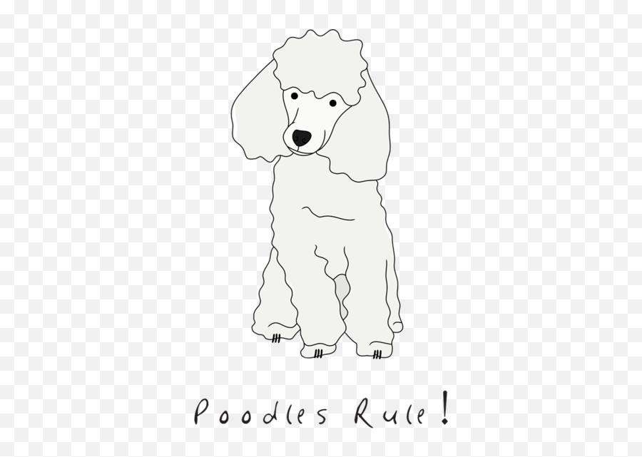 Poodles Drawing At Getdrawings Free Download - Draw A Poodle Emoji,Poodle Emoji