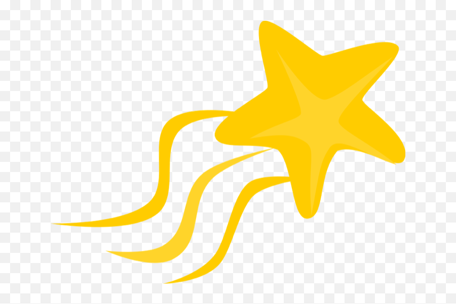 Cartoon Star Clipart - Flying Star Clipart Emoji,Stars Emoji