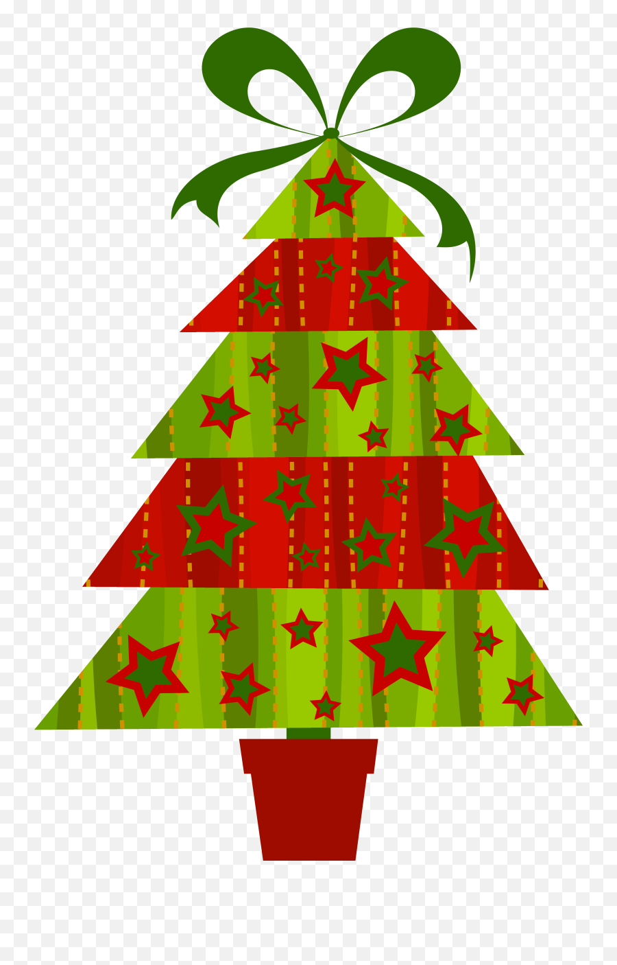 Library Of Whimsical Christmas Tree Clip Art Freeuse Stock - Modern Christmas Tree Png Emoji,Christmas Tree Emoji Png