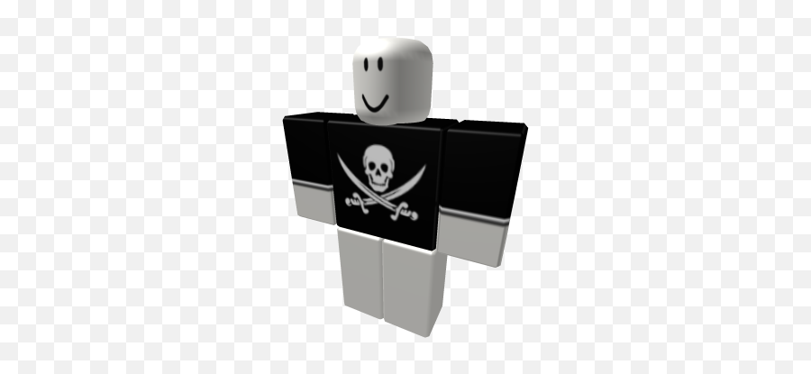 Pirate Skull And Swords - Roblox Short Sleeve Shirt Emoji,Skull Emoticon