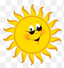 Christine Staniforth Sunny Days Cartoon Sun Sun - Clipart For Sun Emoji,Sun With Sunglasses Emoji