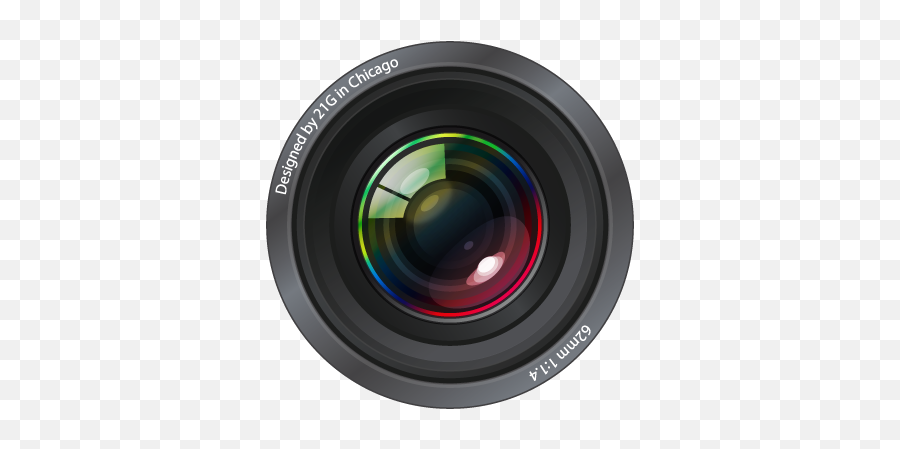 Camera Lens Sticker - Tenstickers Camera Lens Vector Emoji,Emoji Camera Sticker