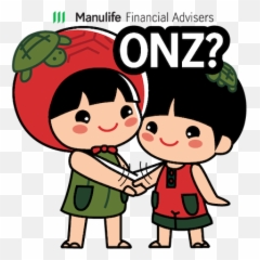 Manulife FA x AngKuKuehGirl by Pte Ltd - Cartoon Emoji