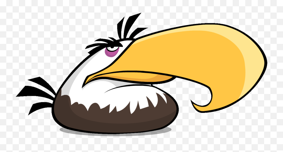 Mighty Eagle Clipart - Cartoon Mighty Eagle Angry Birds Emoji,Eagle Emoji Android