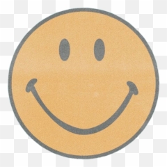 Smiley Smileyface Emoji Sticker - Face Aesthetic