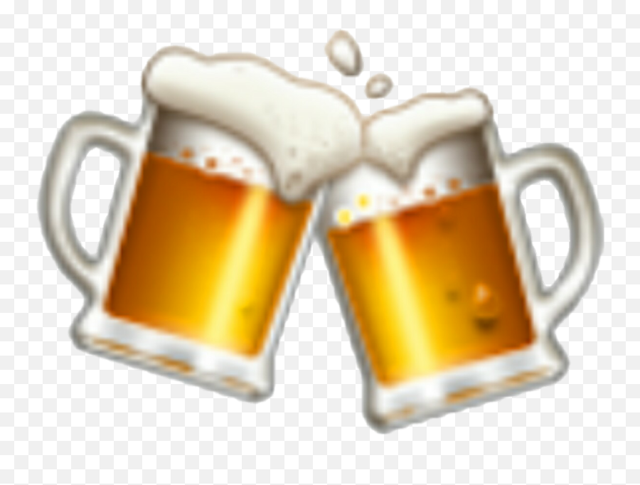 Cheers Beer Freetoedit - Transparent Beer Cheers Png Emoji,Cheers Emoji
