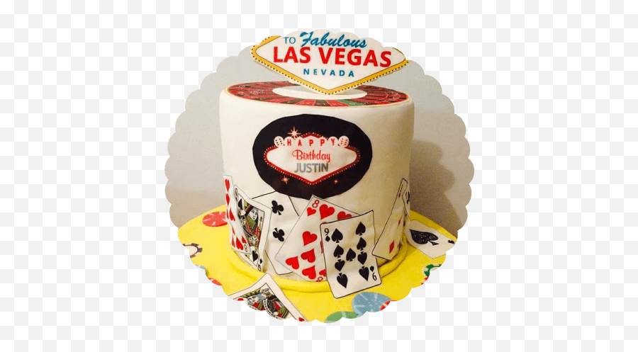 Sugar Art Edible Images - Bespoke Printing For Cakes Welcome To Las Vegas Sign Emoji,Emoji Cake Ideas