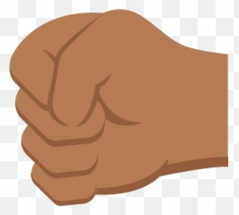 Left - Fist Facing Left Emoji,Brown Fist Emoji