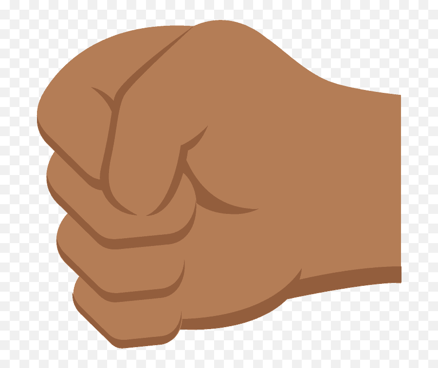 Left - Fist Facing Left Emoji,Brown Fist Emoji