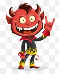Duncan The Devil - Cartoon Png Transparent Full Size Emoji