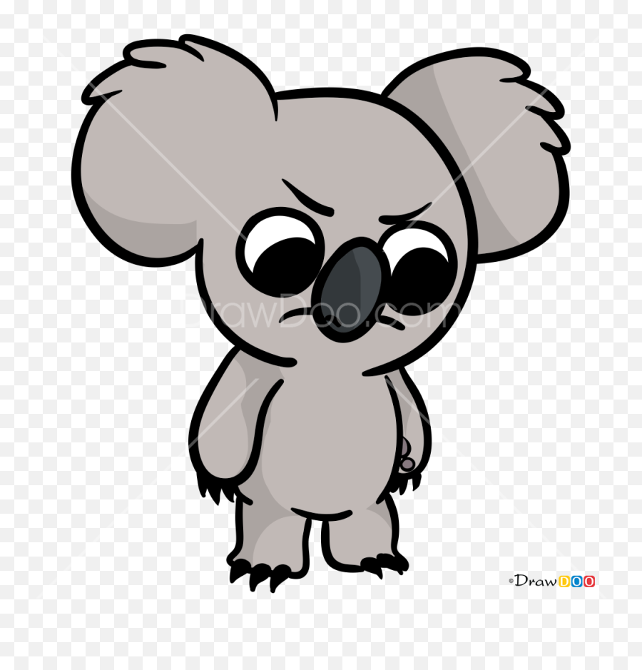How To Draw Nom - Koala Cute Nom Nom We Bare Bears Emoji,Nom Nom Emoji