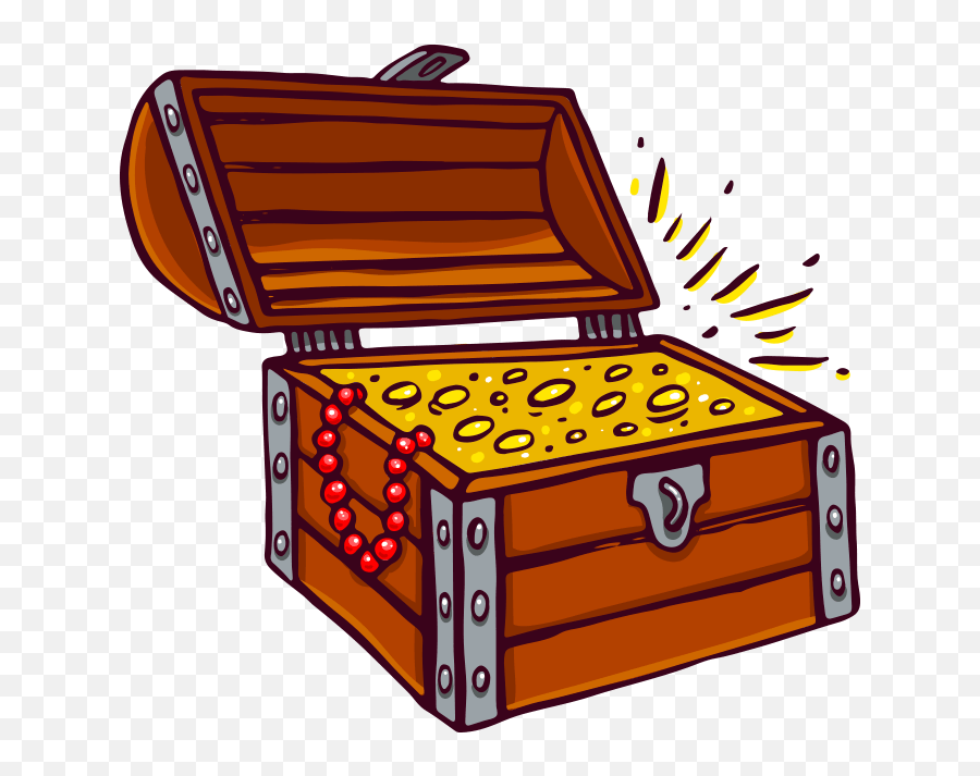 Treasure Pirate Treasurechest Chest Pirates Cartoon - Illustration Emoji,Treasure Chest Emoji