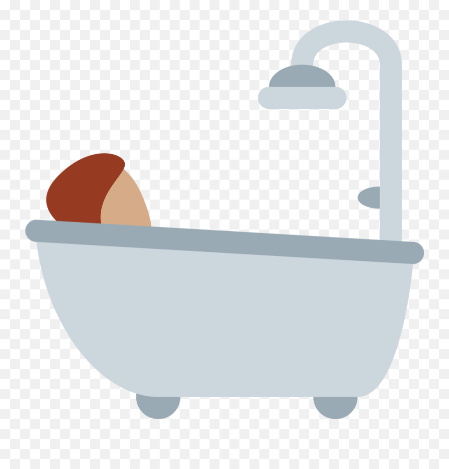 Twemoji2 1f6c0 - Bathtub Emoji,Emoji For Kids
