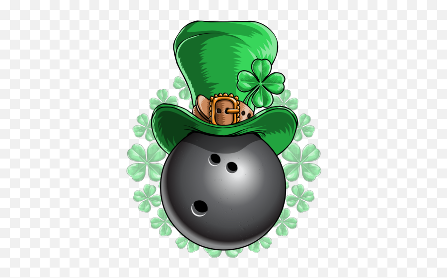 Bowling Ball St - St Patricks Day Bowling Emoji,St Patrick's Day Emoticons