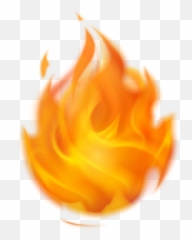 Flaming Fire Png Clipart Picture - Ball Emoji