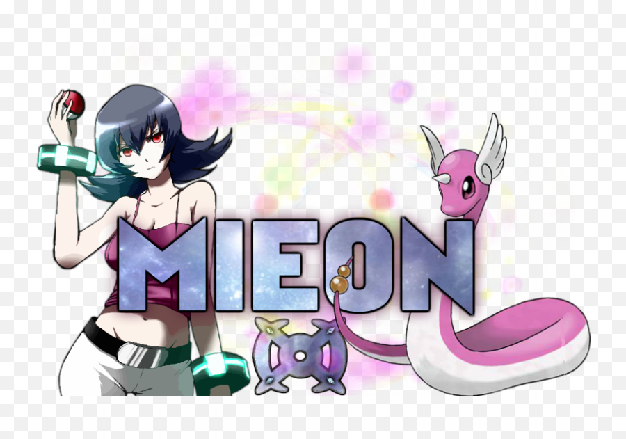 Mieons Art - Dragonair Pokemon Emoji,Unf Emoji