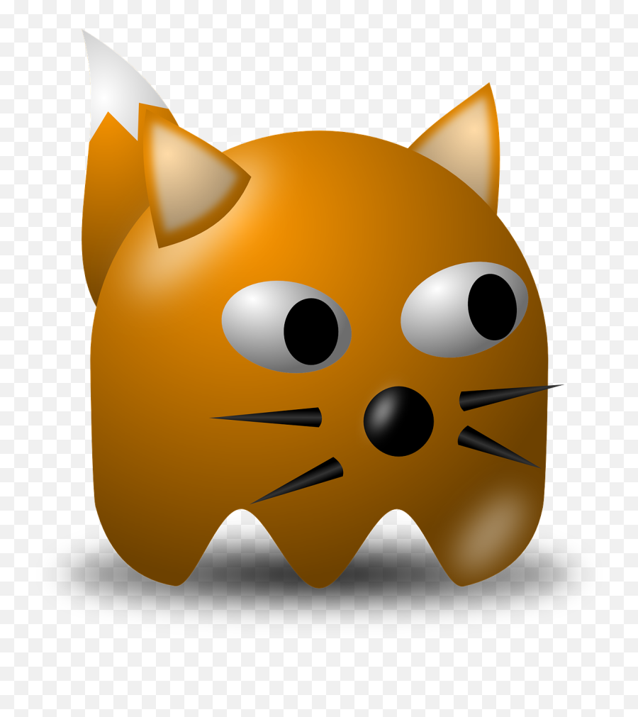 Fox Animal Cartoon Brown Cute - Cute Transparent Fox Emoji,Running Emoticon