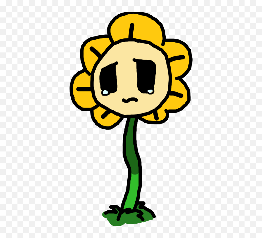 Sad Plant Clipart - Sad Cartoon Flower Emoji,Potted Plant Emoji