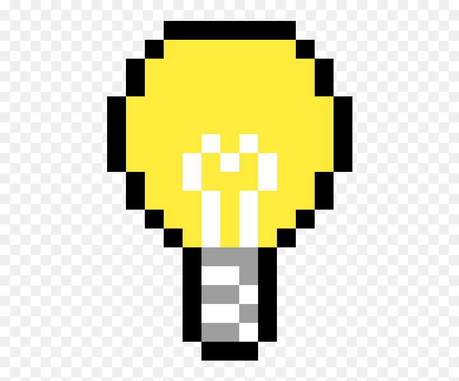 Pixilart - Pixel Art Pokemon Mega Stone Emoji,Lightbulb Emoticon