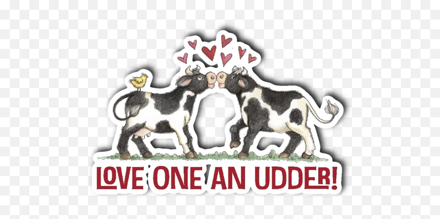 3 X 4 Die Cut Vinyl Stickers U2013 Page 5 U2013 J U0026 S Graphics - Cows Kissing Cartoon Emoji,Moose Emoji