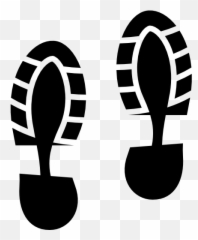 Shoes Footprints Pair Icons - Huellas De Zapato Png Emoji,Footprint Emoji