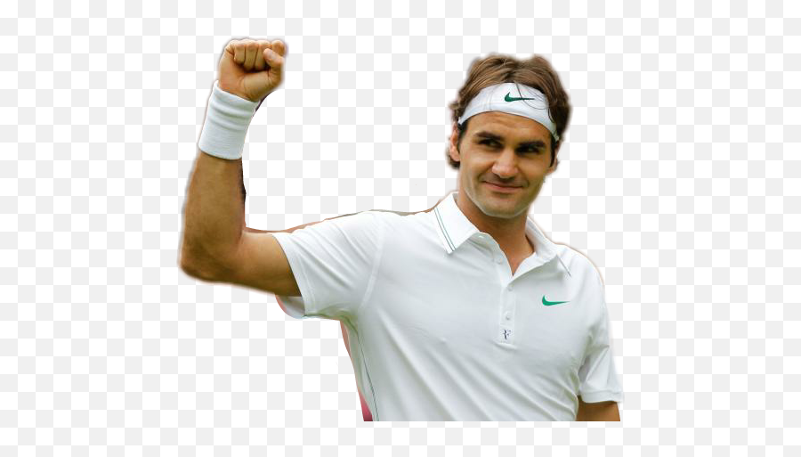Rogerfederer - Coupe De Cheveux Tennisman Emoji,Roger Federer Emoji