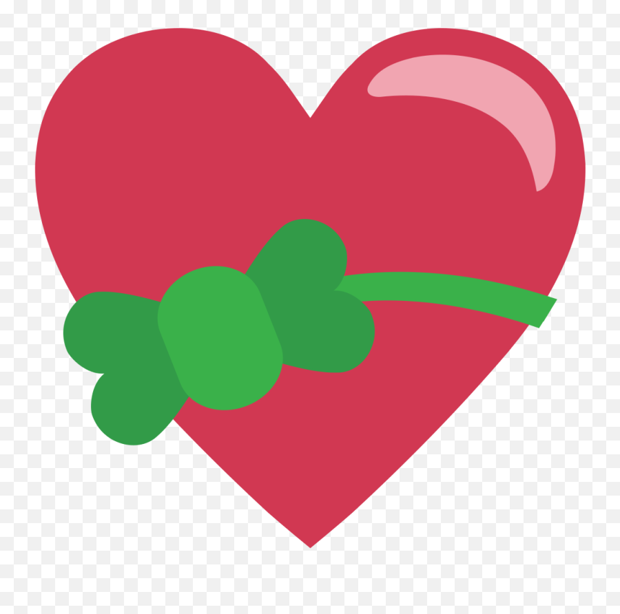 Fileemojione1 1f49dsvg - Wikimedia Commons Heart Emoji,Heart With Ribbon Emoji