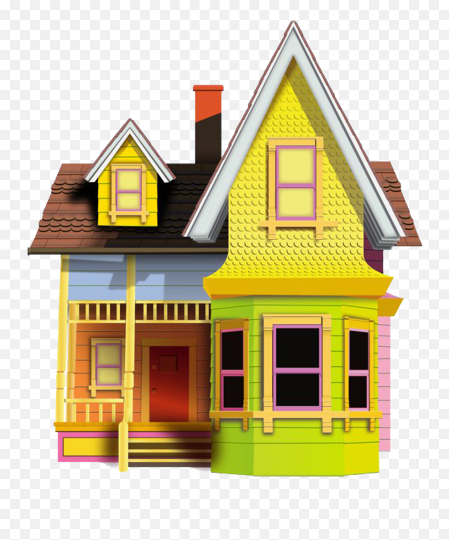 Up House With Balloons Clipart - Up House Clipart Emoji,House And Balloons Emoji