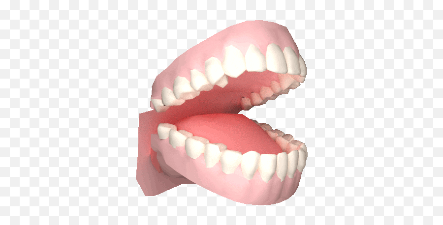 3d Waving Sticker By Badblueprints - Dentier Gif Emoji,Gap Tooth Emoji