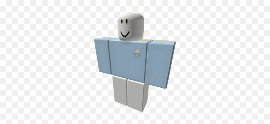Cloud Emoji - Roblox Roblox Light Blue Shirt,Emoji With Blue Head ...