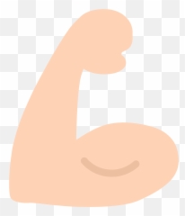Muscle clipart muscle emoji Picture 1701978 - Spierbal Emoji