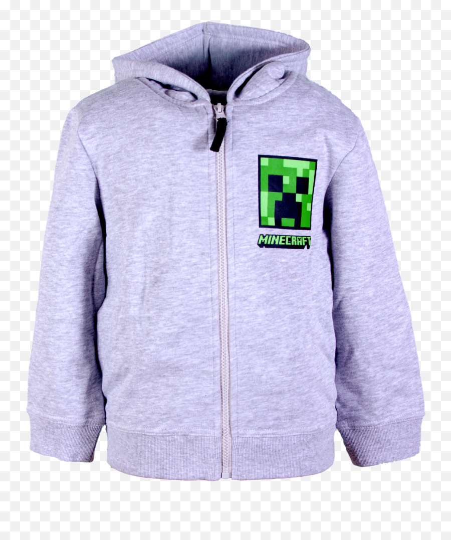 Minecraft Huppari Creeper - Suositut Minecraft Vaatteet Fleece Jacket Emoji,Creeper Emoji