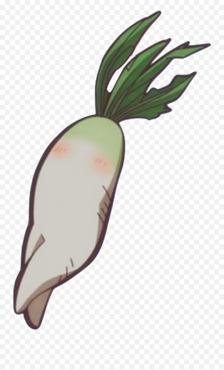 Yashiro Sticker - Toilet Bound Hanako Kun Daikon Emoji,Turnip Emoji