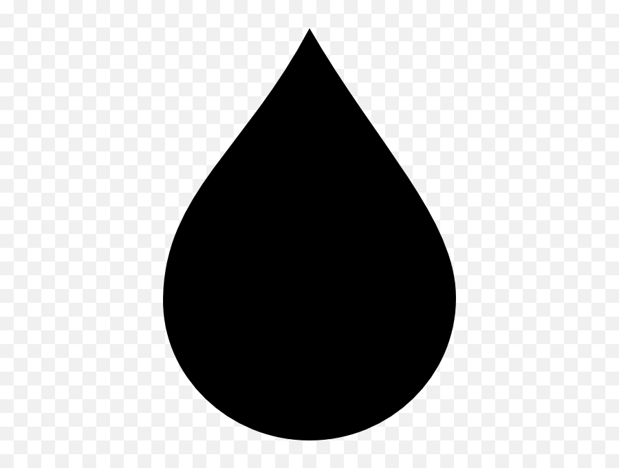 Clipart Of A Drop Of Water - Drop Silhouette Png Emoji,Water Drop Emoji