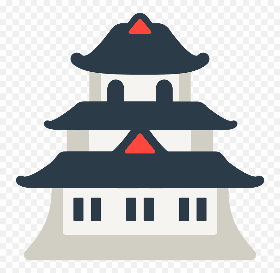 Japanese Castle Emoji Clipart Free Download Transparent - Japan Castle Png,Doghouse Emoji