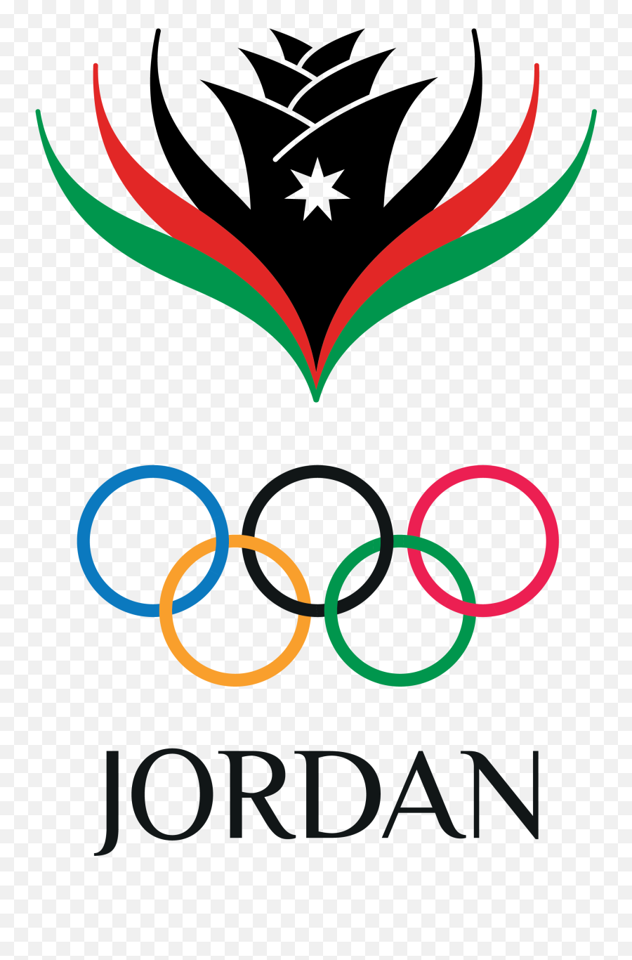 Joc Logo - Jordan Olympic Committee Logo Emoji,Jordan Logo Emoji
