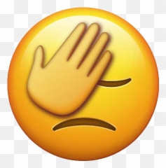 No Comments - Slap On The Head Emoji,Booger Emoji