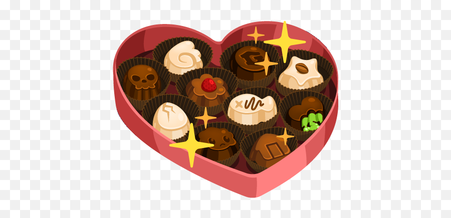 Chocolate Emoji Transparent Png - Box Of Chocolates Png,Emoji Chocolates