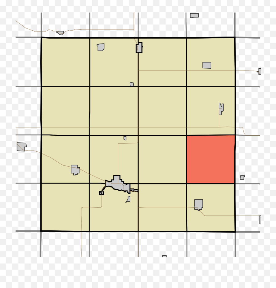 Township Buena Vista County Iowa - Cross Emoji,B Square Emoji