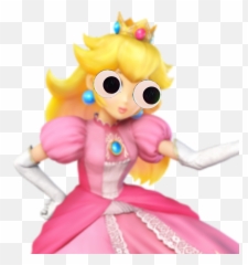 Googlyeyes When Peach Plays Googly Eyes - Super Smash Bros Wii U Peach Emoji,Googly Eye Emoji