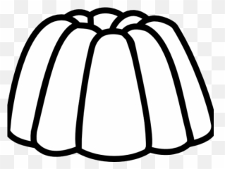 Jellie Clipart Jello - Jelly Black And White Emoji,Jello Emoji