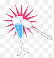 Public Domain Clip Art Image - Attention Please Glass Emoji