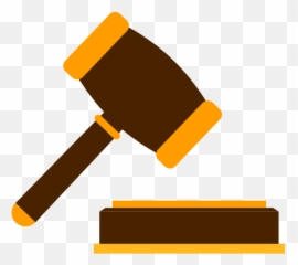 Gavel Png - Judge Hammer Icon Emoji